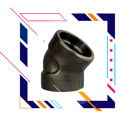 AS F91 Forged 45 Degree Elbow