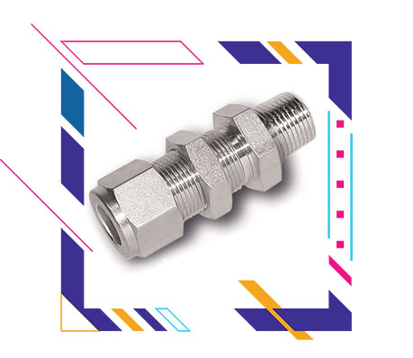 Nickel Alloy 200/201 Bulkhead Male Connector