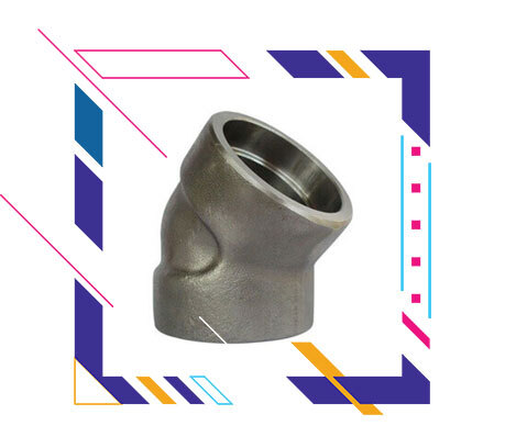 Monel 400 / K500 Forged 45 Degree Elbow