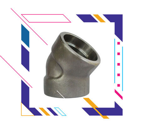 Titanium Gr 2 Forged 45 Degree Elbow