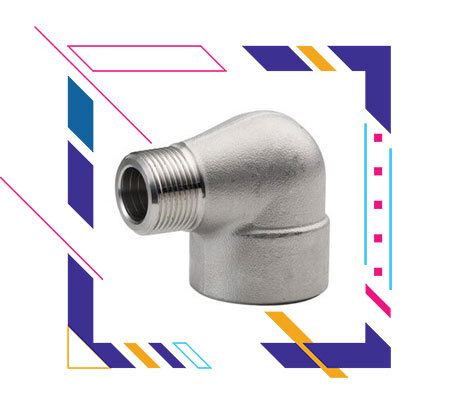 Inconel 601 Threaded / Screwed Street Elbow