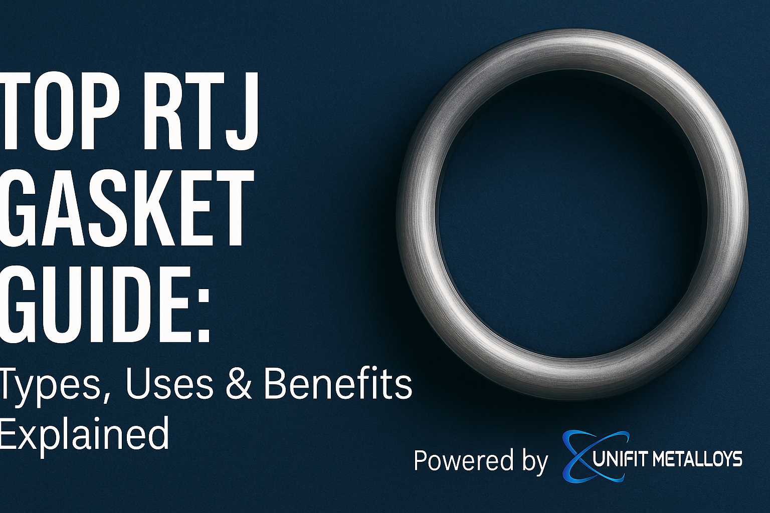 RTJ Gasket Guide – Detailed infographic showing types, uses, and benefits of Ring Type Joint gaskets