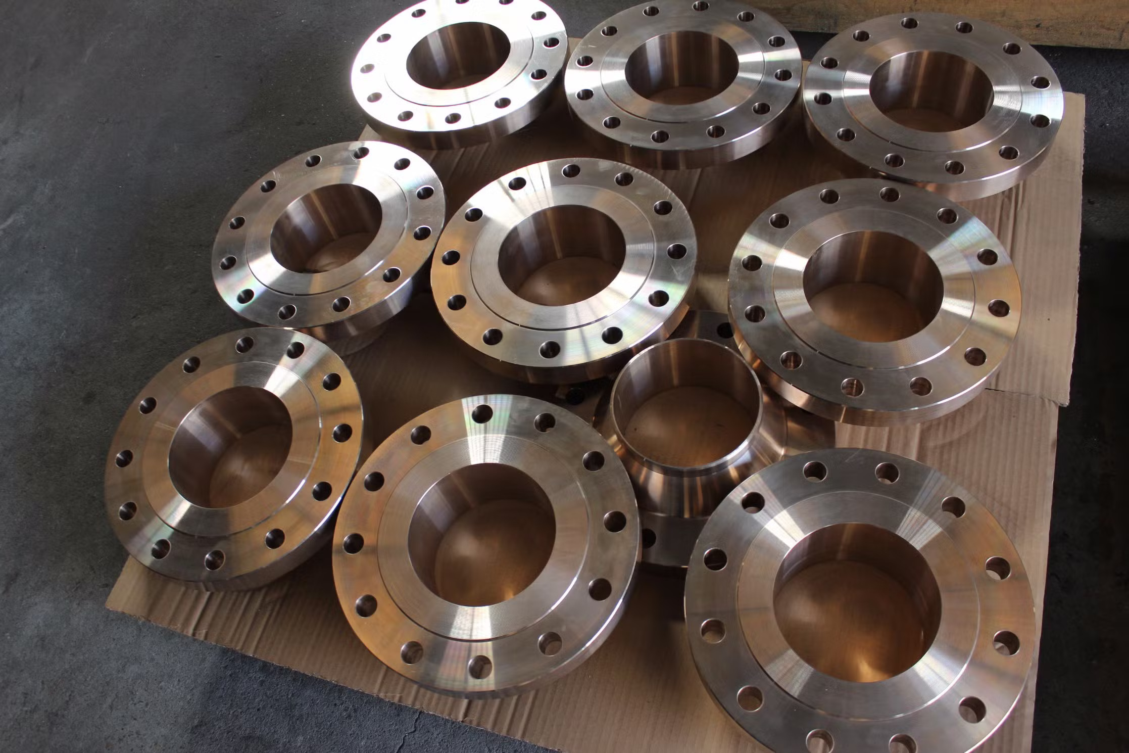 Nickel alloy flanges manufactured by Unifit Metalloys