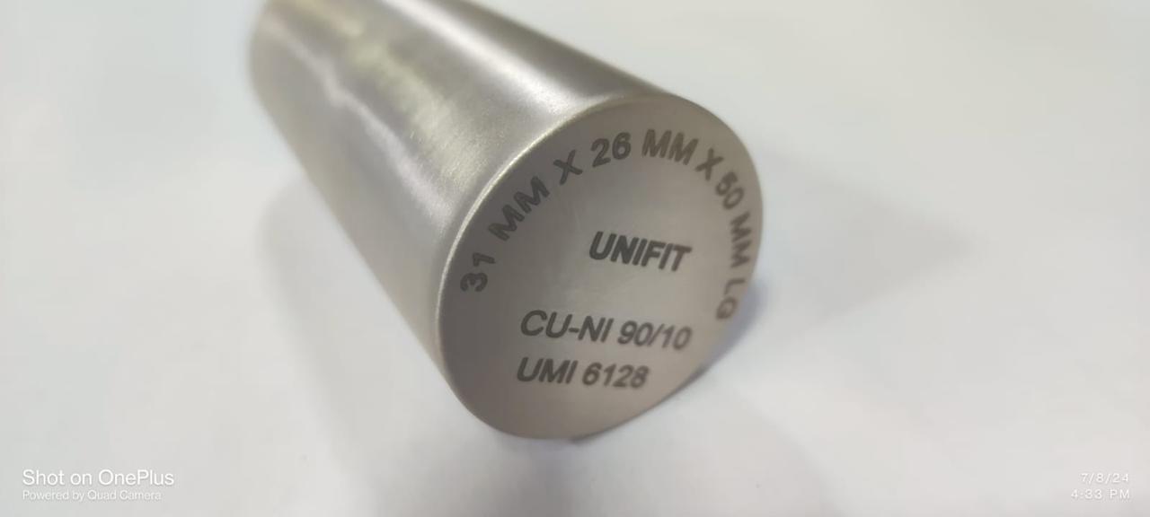 Heat Exchanger Tube Plugs Suppliers - Unifit Metalloys