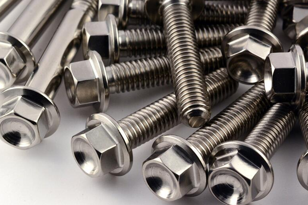 Titanium alloy fasteners in Grade 2, Grade 5, Grade 7 and Grade 12 manufactured by Unifit Metalloys